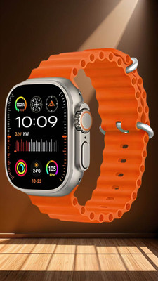 PROBMX T800 ULTRA SMARTWATCH Smartwatch(ORANGE Strap, 1.99)
