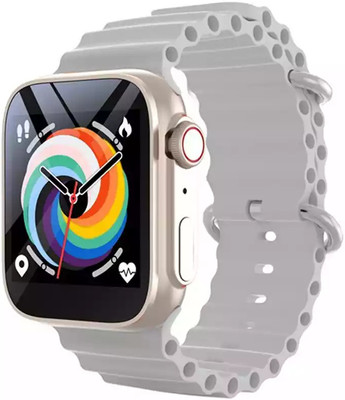 NB EMPIRE Android Smart Watch Men 4G Network BT Call GPS X8 Ultra S8 GAME Smartwatch(White Strap, Free Size)