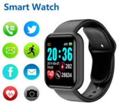 START BUY GZG_420V_Y68 Smart band Smartwatch(Black Strap, Free Size)