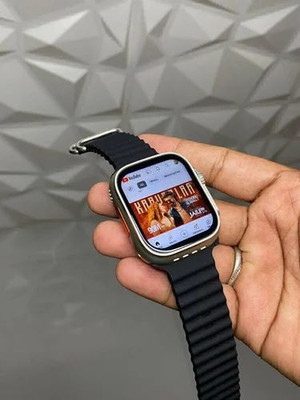 gk traders T900 smart watch & S8 4G network Android System T800 Ultra T6 Smartwatch(Black Strap, Free Size)