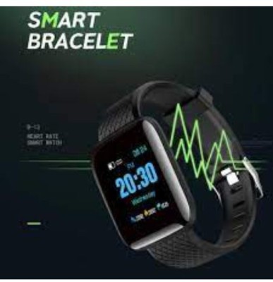 START BUY YQY_174X_ID116 Smart band Smartwatch(Black Strap, Free Size)