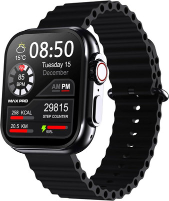Satyam TRADERS T800 Android Smart Watch2 Men 4G Network BT Call GPS T800 Ultra Smartwatch(Black Strap, Free Size)