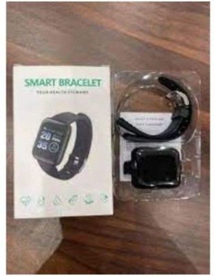 START BUY QJQ_375F_ID116 Smart band Smartwatch(Black Strap, Free Size)