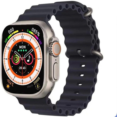 IMMUTABLE T800 Ultra Bluetooth Calling Smart Watch Black edcew2 Smartwatch(black Strap, free)