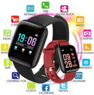 START BUY WPW_171W_ID116 Smart band Smartwatch(Black Strap, Free Size)