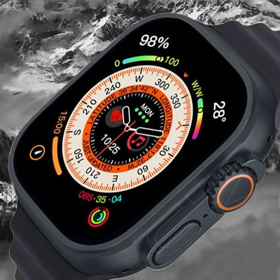 IMMUTABLE T800 Ultra Bluetooth Calling Smart Watch Black edcew11 Smartwatch(black Strap, free)