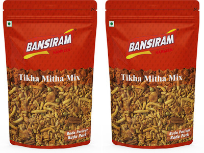 Bansiram TIKHA MITHA MIX COMBO PACK(2 x 400 g)