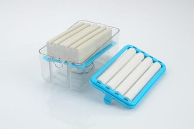 Tradedrow Multi Function Soap Box and Soap Dispenser(Blue)