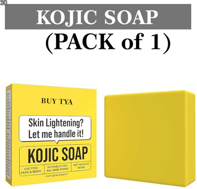 Buy TYA Kojic Soap – Skin Brightening Bar for Pigmentation & Glow Boosting(100 g)