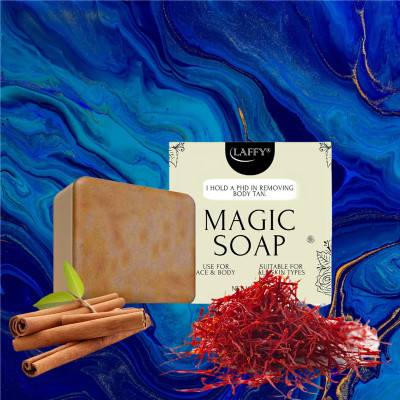 LAFFY Sandalwood Enriched Soap – For Radiant Skin & Everyday Freshness(100 g)