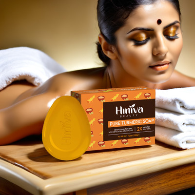 Hiniva Beauty Turmeric soap for glowing and brighter skin TS 521.50(100 g)