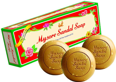 MYSORE SANDAL SOAP(3 x 50 g)
