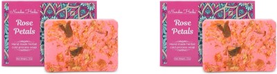 Nandee Herbs Hand made Rose Petals Soap 110g (pack of 2) (2x110g)(2 x 110 g)