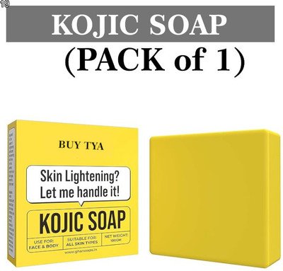 Buy TYA Kojic Soap with Niacinamide – Glow Boosting Bar for Face & Body Use(100 g)