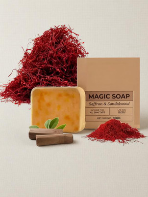 KAIASHA Magic soap Sandalwood Soap for Glowing, Fresh, Soft Skin Daily.(150 g)