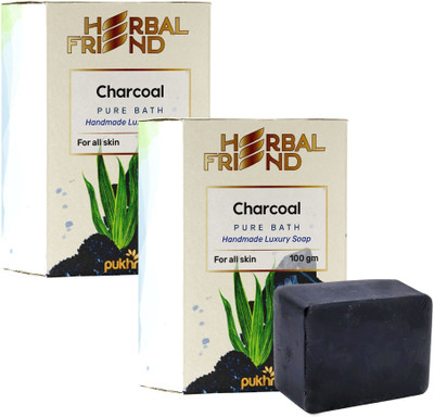 Herbal Friend Detox your skin with the goodness of Charcoal(2 x 100 g)