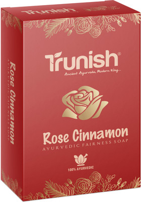 trunish Rose Cinnamon Anti Bacterial Ayurvedic Soap(75 g)