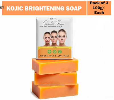 Buy TYA Sinche Soap Bar 100g Each x3 | Natural Whitening Face & Body Glow Cleanser(3 x 100 g)
