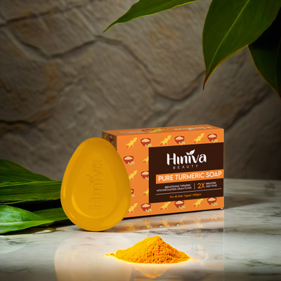 Hiniva Beauty Turmeric soap for glowing and brighter skin TS 521.195(100 g)