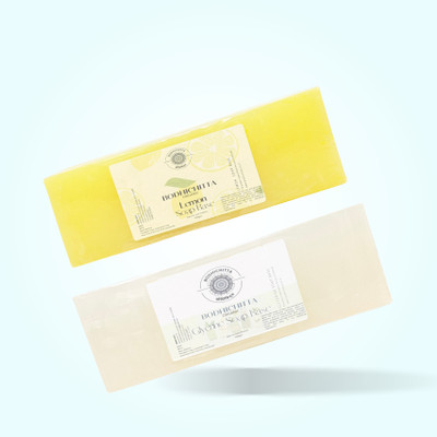 Bodhichitta Ultra Clear Transparent Glycerin & Lemon Soap Base Combo for DIY Soap Making(2 x 1000 g)