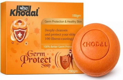 Khodal Germ Protection Bathing Soap Bar(100 g)