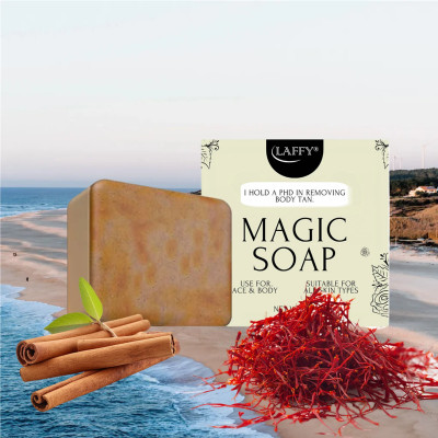 LAFFY Soft Skin Detox Soap – with Deep Cleansing Power (Pack of 1)(100 g)
