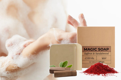 Wiffy Moisturizing Handmade Soap, Acne & Blemish Control For Your Skin magic soap(150 g)