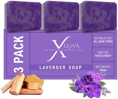 DRUPAL Provence Lavender Bar Soap(3 x 98.36 g)