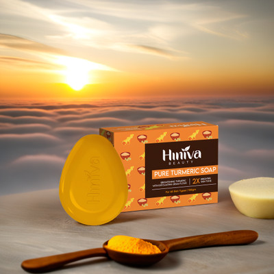 Hiniva Beauty Turmeric soap for glowing and brighter skin TS 521.122(100 g)