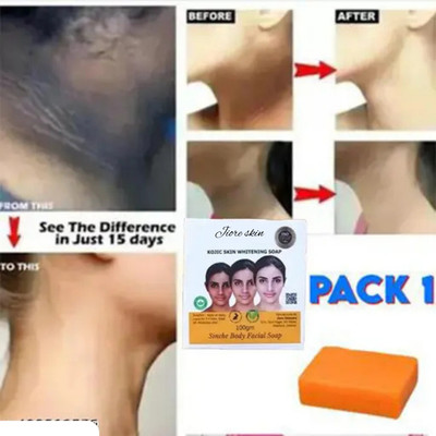 women natural jiore skincare Sinche Body Kojic Skin Brightening Soap Body Facial Bar(100 g)