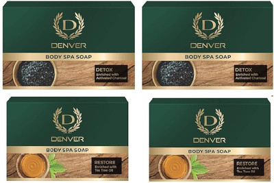 DENVER Detox & Restore Body Spa Soap(4 x 31.25 g)