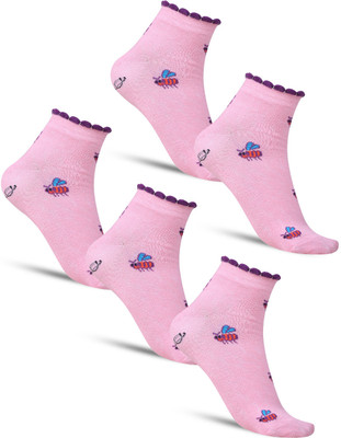 Dollar Women Self Design Ankle Length(Pack of 5)