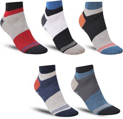 Dollar Men Striped Ankle Length(Pack of 5)