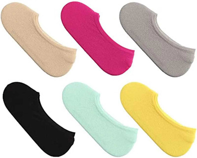 STYLE ACADEMY Baby Boys & Baby Girls Solid Low Cut(Pack of 6)