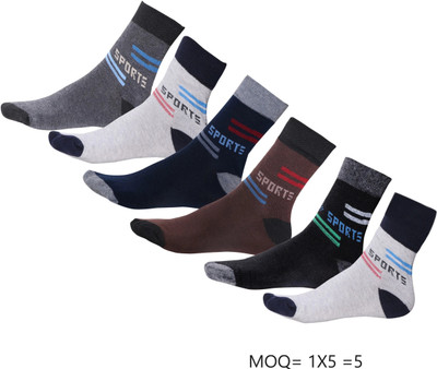MJE Men & Women Self Design Ankle Length