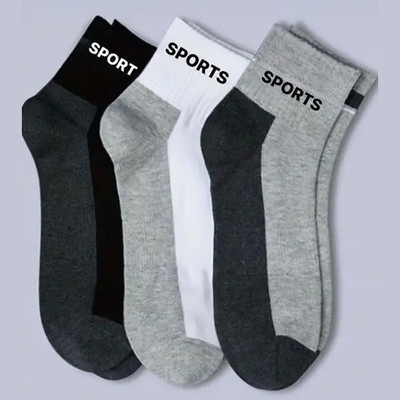 KALKA HOSIERY Men Printed Ankle Length(Pack of 3)