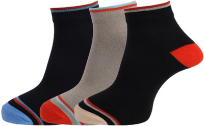 Dollar Men Striped Ankle Length(Pack of 3)