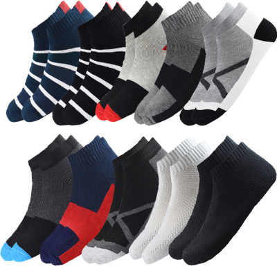 HICODE Men & Women Ankle Length(Pack of 10)