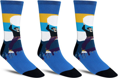 Dollar Men Printed Calf Length(Pack of 3)