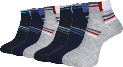 Dollar Men Self Design Ankle Length(Pack of 6)