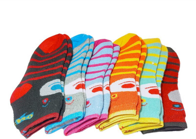 Xy Decor Baby Boys & Baby Girls Solid Ankle Length(Pack of 12)