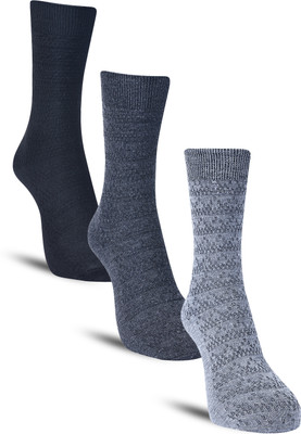 Dollar Men Self Design Calf Length(Pack of 3)