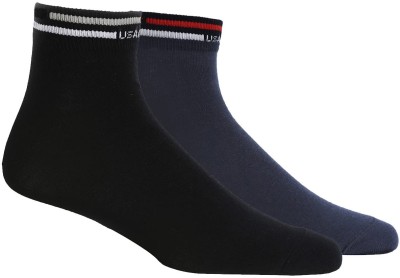 Blüte Men Solid Ankle Length(Pack of 2)