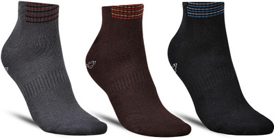 Dollar Men Solid Ankle Length(Pack of 3)