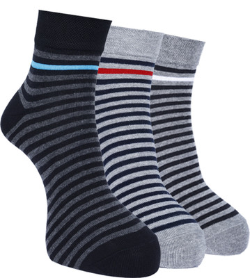 Force NXT Men Self Design Ankle Length(Pack of 3)