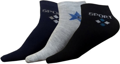 S4S Men Printed Ankle Length(Pack of 3)