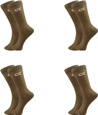 XJARVIS Men Solid Calf Length(Pack of 4)