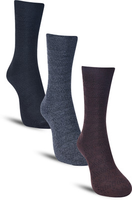 Dollar Men Self Design Calf Length(Pack of 3)