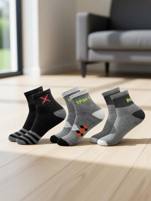 IVOLGA Men Self Design Ankle Length