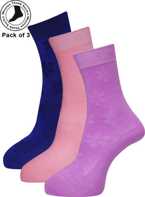 Dollar Women Solid Calf Length(Pack of 3)